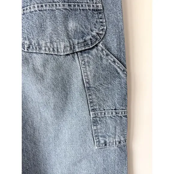 Vintage Lee Dungarees Carpenter Jeans Size 28 Relaxed Fit Y2K 29х31 USA 90s - Picture 4 of 13